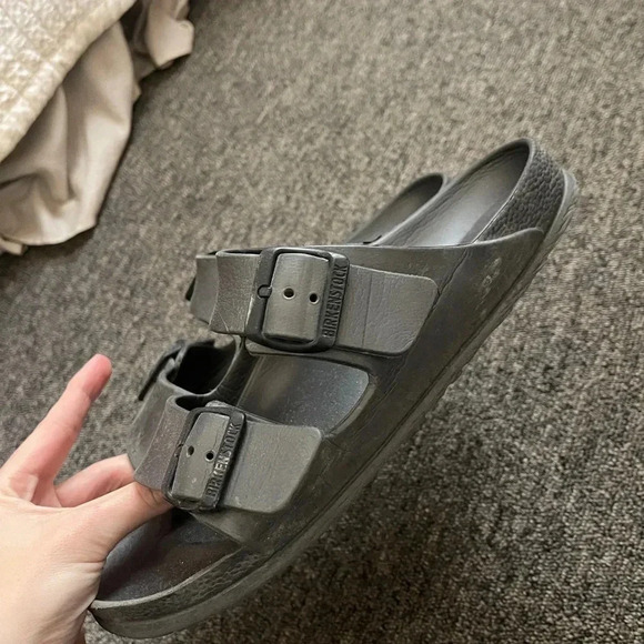 birkenstock rubber sandals size 39 (womans size 9) - Picture 2 of 8
